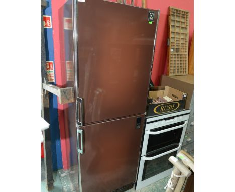 A vintage Electrolux fridge freezer