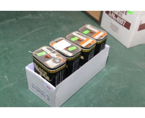 Three 1/2 tins of black powder, BP licence required