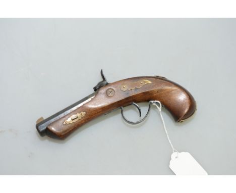 A Spanish 0.41 BP ML percussion pocket pistol, N.33723 S1