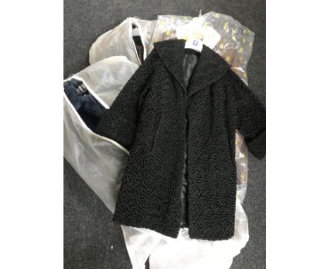 Four vintage lady's coats 