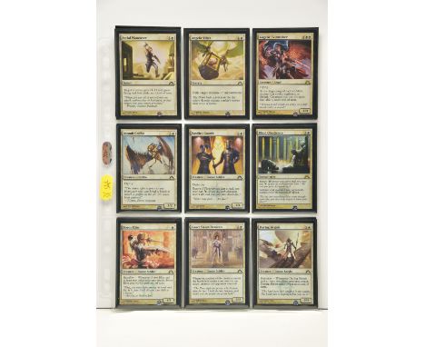 COMPLETE MAGIC THE GATHERING: GATECRASH FOIL SET, all cards are present, genuine and are all in near mint to mint condition, 