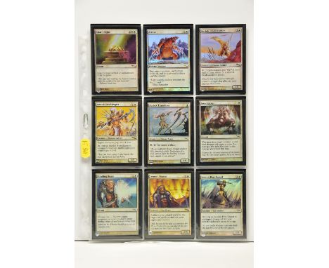 COMPLETE MAGIC THE GATHERING: MIRRODIN FOIL SET, all cards are present, genuine and are all in excellent to mint condition, a