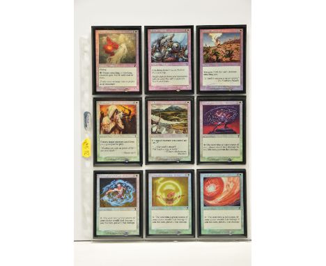 COMPLETE MAGIC THE GATHERING: SEVENTH EDITION FOIL SET, all cards are present, genuine and are all in excellent to mint condi