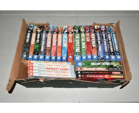 BOX OF DC COMPILATION COMICS, includes compilation comics for Superman, The Legion Of Superheroes, The Flash, Superboy, Spect