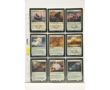 COMPLETE MAGIC THE GATHERING: KHANS OF TARKIR FOIL SET, all cards are present, genuine and are all in near mint to mint condi