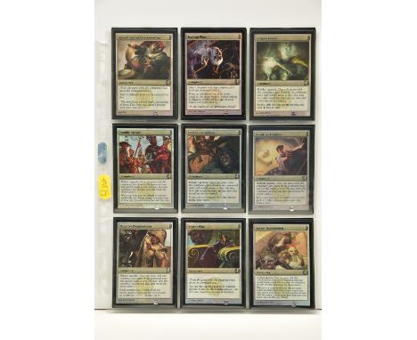 COMPLETE MAGIC THE GATHERING: CONSPIRACY FOIL SET, all cards are present, genuine and are all in near mint to mint condition 