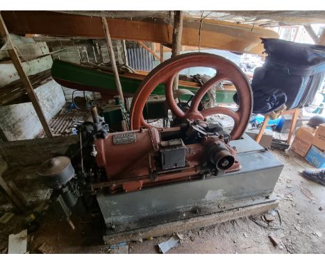 Fielding Oil Engine 020130 HP 11/12 1/2 RPM 350 by Fielding &amp; Platt Ltd of Gloucester&nbsp;&nbsp;(Still in Location withi