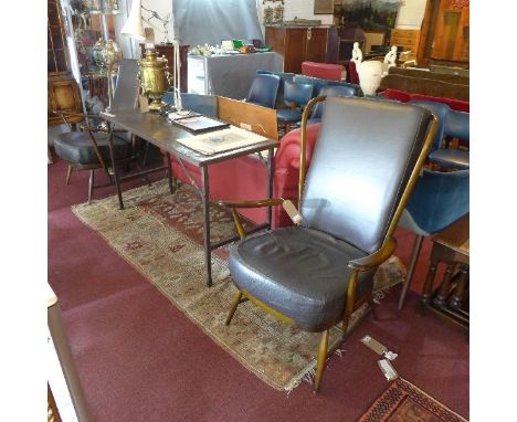 A pair of mid 20th century Ercol armchairs 