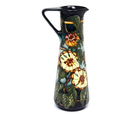 Kerry Goodwin for Moorcroft; a contemporary tube-line decorated ceramic jug, no.231/400, 2001, signed and inscribed to base, 