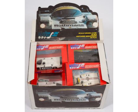 Vitese/ Cinerius (Portugal) a boxed group of eleven 1/43rd scale Porsche 956 Le Mans:, in printed shop display box.