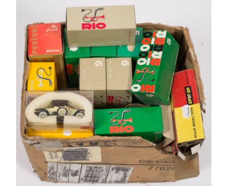 Rio and others a collection of various 1/43rd scale model cars:.
