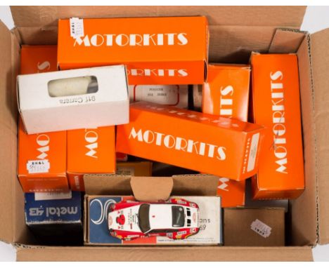 Motorkits and others a group of 1/43rd scale models :, including a 1925 Rolls Royce Phantom I Doctors Coupe. 