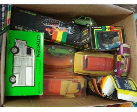 Diapet, Gama and others, a group of various die cast vehicles:, including  several Pilen (Spain) models.