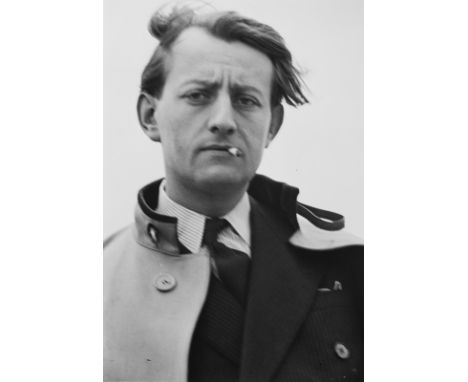  GISÈLE FREUND 1908-2000 André Malraux c. 1935 Stampa fotografica alla gelatina sali d’argento, stampata c. 1980. Timbro dell