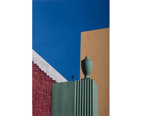  FRANCO FONTANA 1933 Paesaggio urbano, Los Angeles 1990 Stampa fotografica vintage a colori. Firma dell’autore, titolo, data 