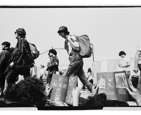  FRANCO VACCARI 1936 Pop Festival, Isola di Wight “Epic-pop” 1970 Stampa fotografica alla gelatina sali d’argento, stampata c