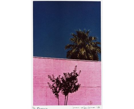  FRANCO FONTANA 1933 Paesaggio urbano 1979 Stampa fotografica vintage a colori. Firma dell’autore, data, titolo al recto e ti