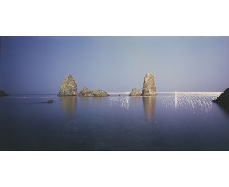  OLIVO BARBIERI 1954 Aci Trezza 1987 Stampa fotografica vintage a colori. Firma dell’autore, titolo e data al recto. cm 23,3 