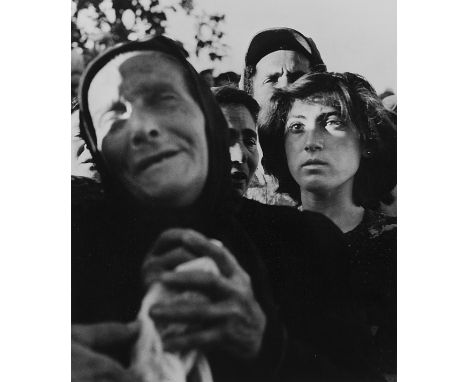  ROBERT CAPA 1913-1954 Israel 1949 Stampa fotografica alla gelatina sali d’argento, stampata c. 1960 Timbro dell’autore al ve