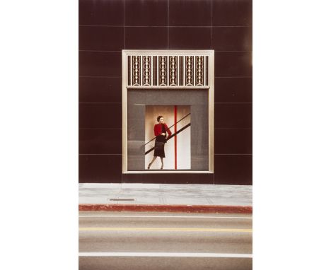 FRANCO FONTANA 1933 Los Angeles 1979 Stampa fotografica vintage a colori, montata su cartoncino originale. Firma dell’autore