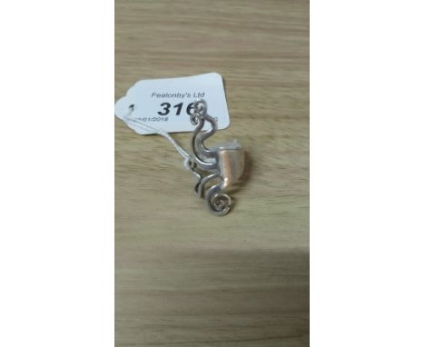 SILVER FORK RING