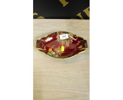 VINTAGE CARLTON WARE ' ROUGE ROYALE' DISH