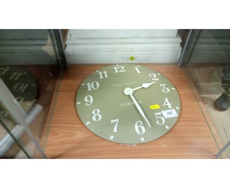 MODERN POTTERY CLOCK THOS. KENT LONDON