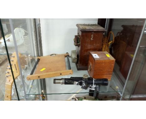 3 VINTAGE TOOLS & LEVEL SCOPE PT1