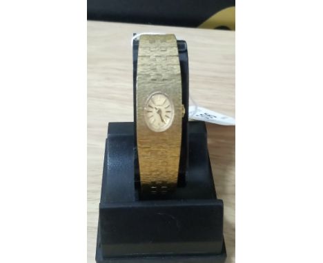 TISSOT VINTAGE LADIES SWISS MADE JEWELLED MOVEMENT WATCH - WORKING ORDER