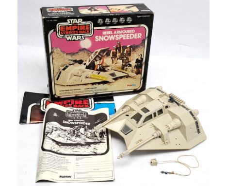 Palitoy Star Wars vintage The Empire Strikes Back B Rebel Armoured Snowspeeder, Good, Complete, with instructions and poster,