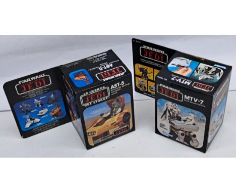 Kenner / Palitoy Star Wars vintage sealed mini-rigs MTV-7 &amp; AST-5. Packaging good plus to excellent