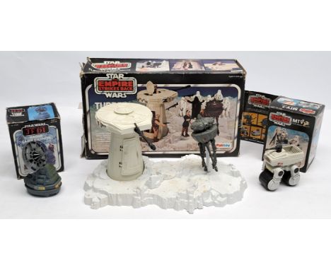 Palitoy Star Wars vintage The Empire Strikes Back Turret &amp; Probot Playset ,MTV-7 &amp; Kenner Return of the Jedi Radar La