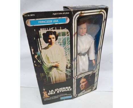 Meccano Star Wars vintage 12inch Princesse Leia (Princess Leia) incomplete (missing hair bun rings, paperwork &amp; comb) in 
