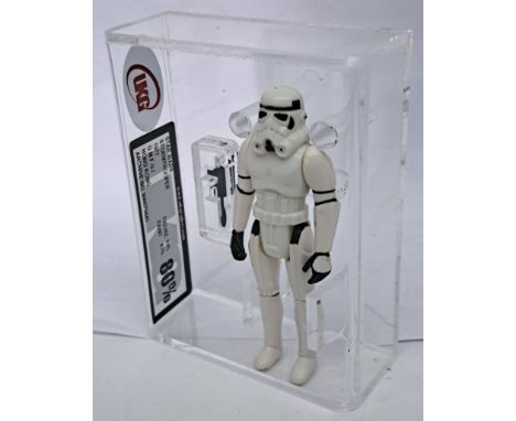 Kenner Star Wars vintage Stormtrooper UKG 80% Figure 80% Paint 85% 3&amp;3/4 inch action figure