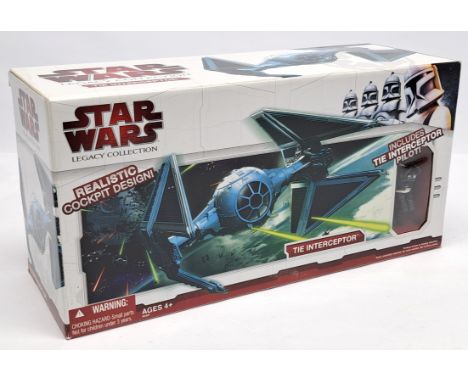 Hasbro Star Wars Legacy Collection TIE Interceptor, within Excellent sealed packaging. See photo.