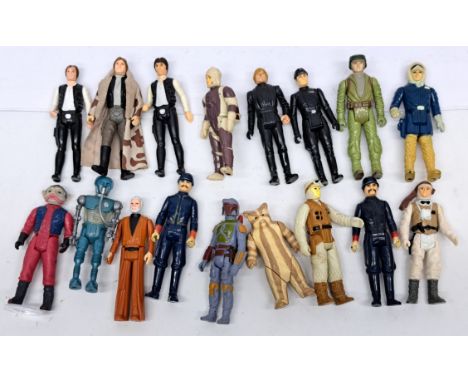 Kenner Star Wars vintage 3&amp;3/4 loose incomplete Action figures. Condition fair to good