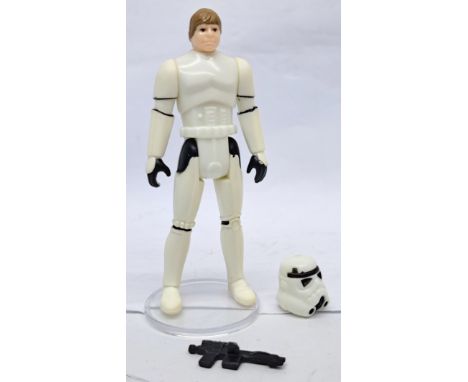 Kenner Star Wars vintage complete Luke Skywalker in Stormtrooper disguise. Blaster has mild chewing, Condition good to good p