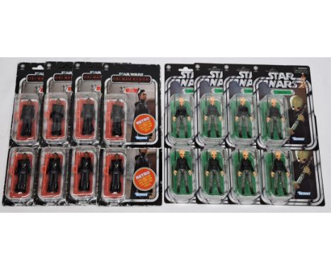 Hasbro Star Wars The Retro Collection &amp; The Vintage Collection Figrin D'an &amp; Reva (Third Sister) 3 3/4" figures, 8 of