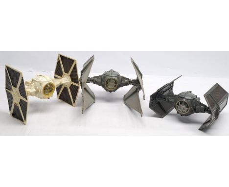 Kenner Star Wars vintage loose TIE Fighters x3, Good. See photo.&nbsp;
