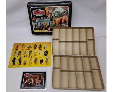Kenner Star Wars vintage Empire Strikes Back Special Collector's Case with trays, cardboard insert & toy brochure. Condition 