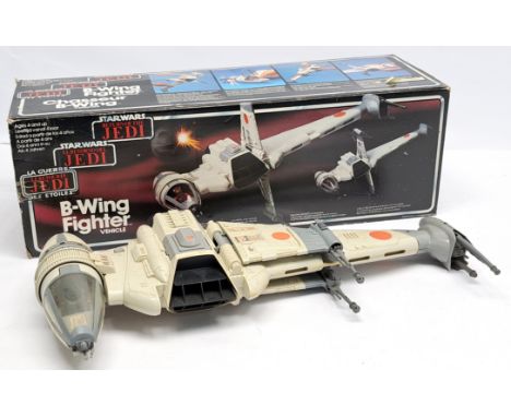 Palitoy Star Wars vintage Return of the Jedi B-Wing Fighter, Good, Complete, slight discolouration, within Fair opened box. S