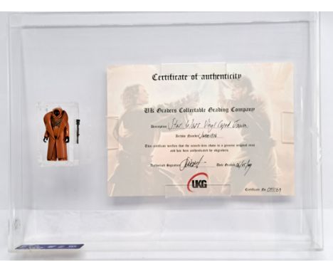 Kenner Star Wars vintage Jawa (vinyl cape) UKGraded 85% Figure 85% Paint 80% Cape 85%