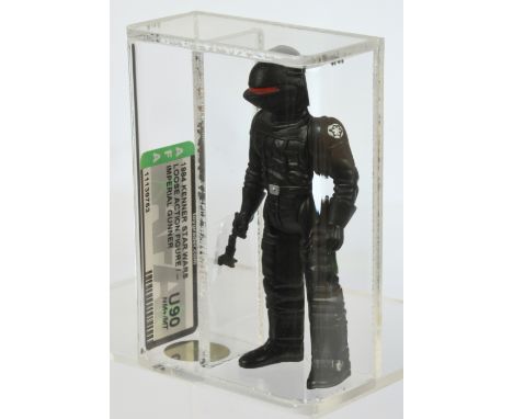 Kenner Star Wars Imperial Gunner Power of the Force Last 17 AFA Graded U90 NM+/MT