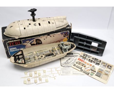 Palitoy Star Wars vintage Return of the Jedi Rebel Transport, Good, Complete, within Fair opened box, with instructions and p
