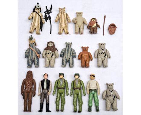 Kenner Star Wars vintage loose 3 3/4" figures, incomplete, Fair to Good. See photo.&nbsp;