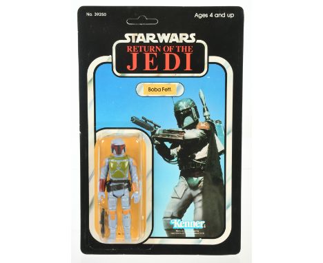 Kenner Star Wars vintage Boba Fett ROTJ 79A clear excellent bubble on unpunched excellent to near mint cardback