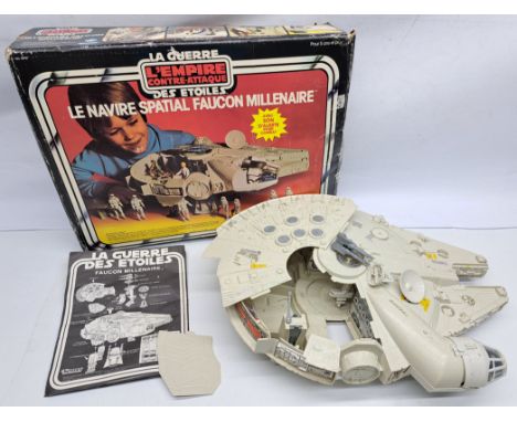 Kenner (Canada) Star Wars vintage Millennium Falcon (incomplete) plastic condition good to excellent, packaging poor to fair