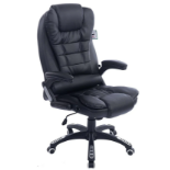 Executive Recline High Back Extra Padded Office Chair, MO17 Black. - R19.2.