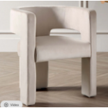 Greenwich Champagne Velvet Dining Chair. - R19.2. RRP £219.99. Our beautiful Greenwich chair