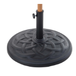 19KG Solid Parasol Base, Black. - R13.16. RRP £79.99. Our 19kg Solid Parasol Base is perfect for